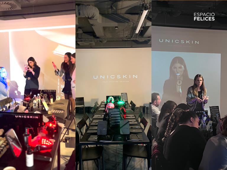 Espiral Spaces colabora con organización evento Unicskin en ESPACIO FELICES